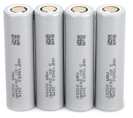 Низкая температура 18650 перезаряжаемая батарея 3000mAh 2600mAh цилиндрическая литий-ионная батарея