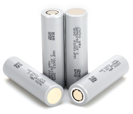 Низкая температура 18650 перезаряжаемая батарея 3000mAh 2600mAh цилиндрическая литий-ионная батарея
