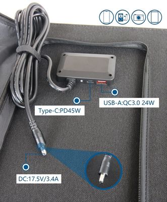 Выход USB-C Pd 45W Max 5V/9V/12V/15V Солнечная панель 50W 60W 100W Mono Poly