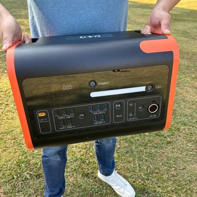 Солнечный генератор 2200W источник питания портативная электростанция с инвертором синусовой волны