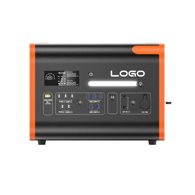 Чистый синусовой волновой инвертор AT22 2200W LCD портативный источник питания для дома