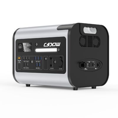 2048wh солнечная электростанция с инверторной панелью и 220V AC выходной портативный источник питания