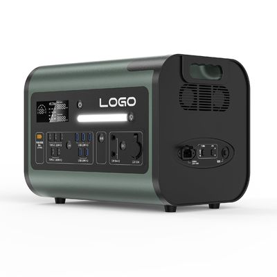 Внешний 2200W высокая мощность большая мощность Солнечная энергия хранилище питания с выходом переменного тока