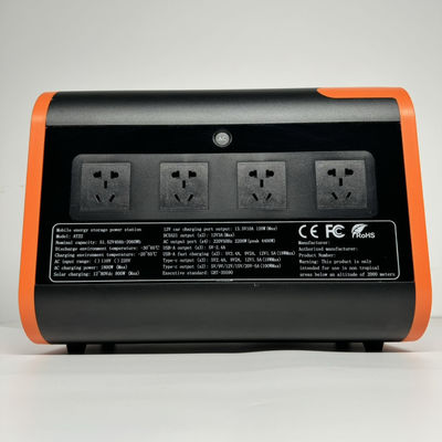 Портативная солнечная электростанция 2200W LiFePO4 генератор батарей для семьи и чрезвычайных ситуаций