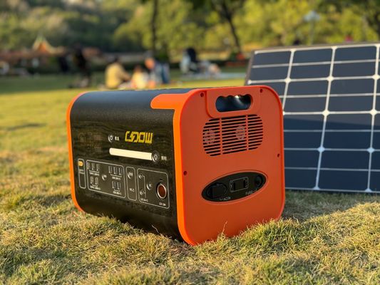 Портативная солнечная электростанция 2200W LiFePO4 генератор батарей для семьи и чрезвычайных ситуаций
