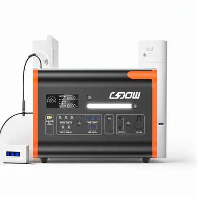 2048wh портативная электростанция BMS защита 2200W солнечная батарея система хранения