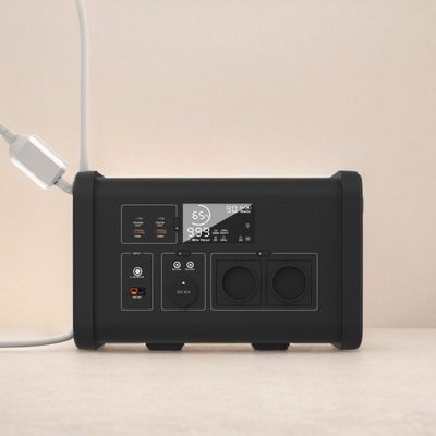 Легкая 230V 700W LiFePO4 солнечная батарея портативная электростанция для наружных чрезвычайных ситуаций