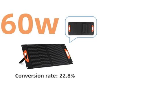 60W 100W 200W полностью черный солнечный модуль с монокристаллическим кремниевым