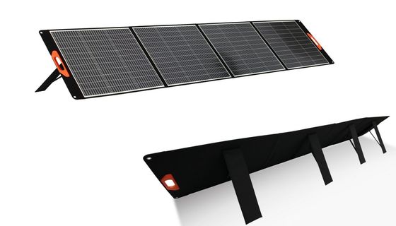 60W 100W 200W 400W Монокристаллические кремниевые солнечные панели с сертификацией CE в черном цвете