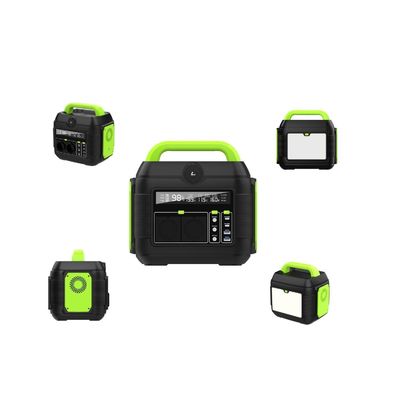 600W258*212*249mm портативная электростанция солнечный генератор с тернарным литийным аккумулятором