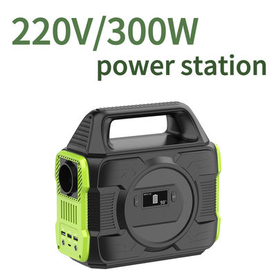 110V 220V солнечное питание портативный 300W аккумуляторный энергобанк с жидкокристаллическим дисплеем