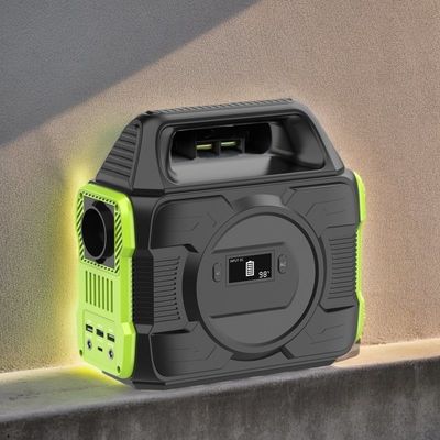 Мобильная электростанция 300W/600W для кемпинга с многофункциональным выходом и быстрой зарядкой QC3.0