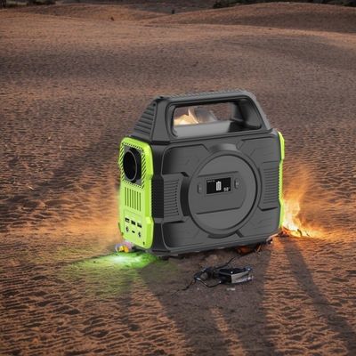 Мобильная электростанция 300W/600W для кемпинга с многофункциональным выходом и быстрой зарядкой QC3.0