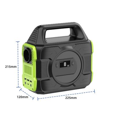 Un AC Socket Настраиваемая портативная солнечная электростанция мощностью 300 Вт с литиевой батареей 2024