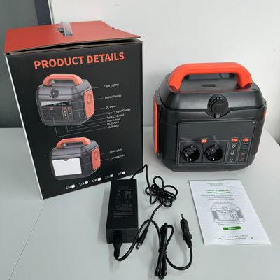 Открыть нормальный аккорд 600W/576wh портативная электростанция для наружного дома RV и готового режима