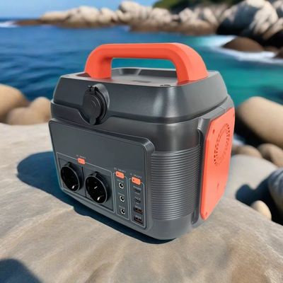 OEM/ODM 600W Кампинговая мобильная энергия Внутренняя аварийная электростанция Солнечный генератор Встроенный инвертор