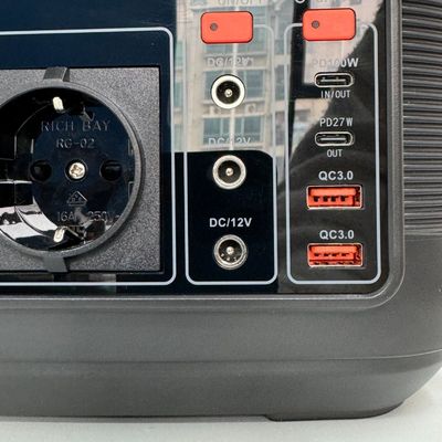 576wh портативная электростанция 110V 220V 600W солнечный генератор
