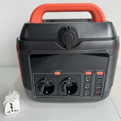 600 Вт AC-DC мобильная аварийная домашняя наружная портативная электростанция черный солнечный генератор