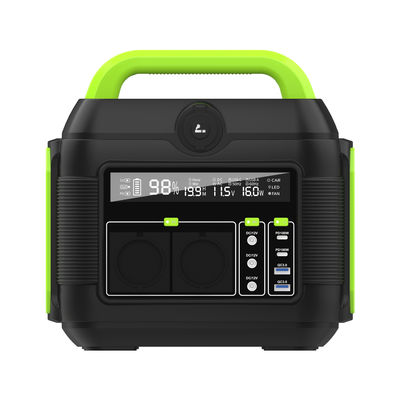 OEM/ODM 600W Кампинговая мобильная энергия Внутренняя аварийная электростанция Солнечный генератор Встроенный инвертор