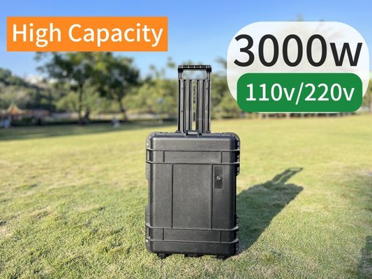 6000 Вт Пиковая мощность 300 Вт/600 Вт Совместная солнечная энергия портативная электростанция для наружного использования