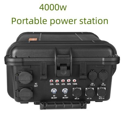 Большой мощности LiFePO4 220V 4000W многофункциональная мобильная электростанция для аварийных ситуаций