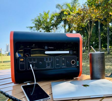 1800W 2000W 2200W портативная электростанция 2kw с литийным аккумулятором LiFePO4 AT22 Черный