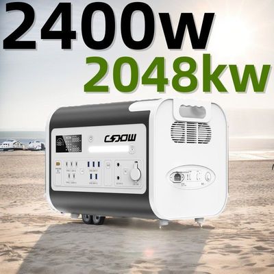 4400W Пиковая мощность Наружная портативная станция хранения энергии с складывающимися солнечными батареями