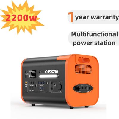 ODM OEM Выходное напряжение переменного тока 100V-120V/220V-240V Домашний солнечный генератор для кемпинга