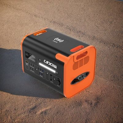 LiFePO4 батарея аварийный кемпинг солнечный генератор 1000W 2200W портативная электростанция