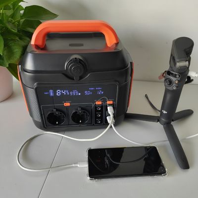 Переносный солнечный генератор 600W/576wh для внутренней аварийной электростанции