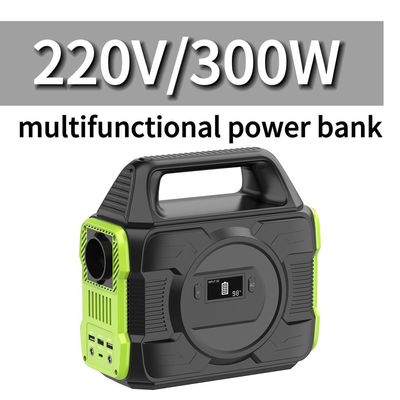 Перерабатываемая 110V 220V 300W портативная электростанция солнечный генератор источник питания