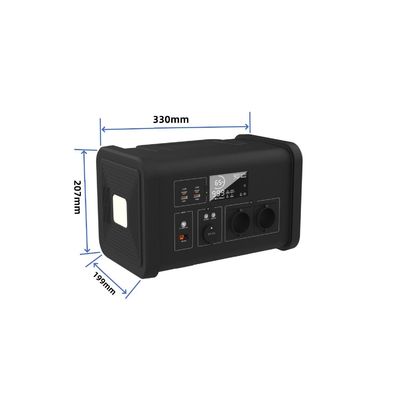 12V-13V/10A постоянный ток Выход 700W/537.6wh портативная электростанция для кемпинга и солнечной энергии