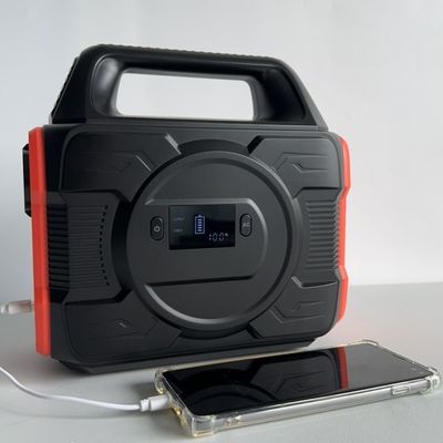 Портативная солнечная мобильная электростанция 300W/600W/2200W USB-зарядка с съемным аккумулятором
