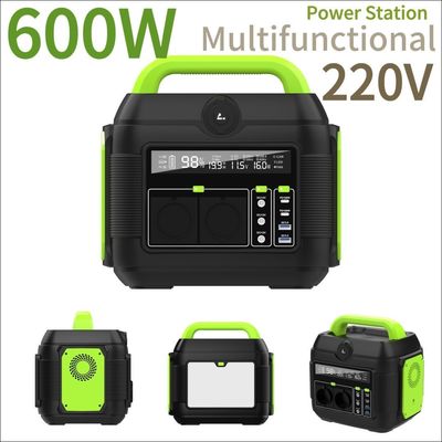Настраиваемая 300W 500W 600W 1200W 2200W портативная электростанция для деятельности на открытом воздухе