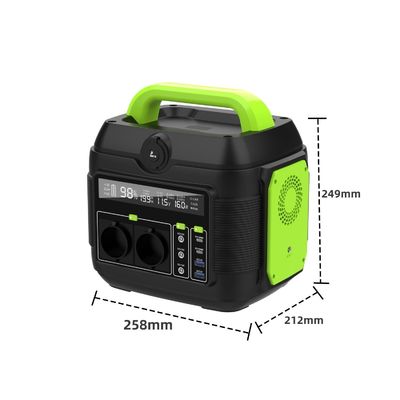 Un AC Socket 600W перезаряжаемое освещение портативная мобильная электростанция солнечный генератор