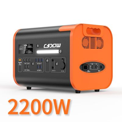 LiFePO4 2000W Высокая емкость быстрой зарядки Электростанция Банковская электростанция Наружная электростанция