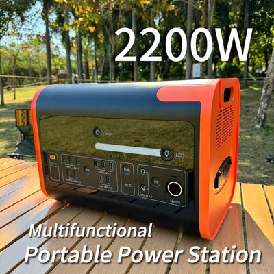AT22 2200W/2048wh/40ah LiFePO4 Сберегательный солнечный генератор для портативной электростанции