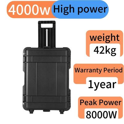 LT-40 4000W/3840wh Солнечный генератор AC выход 110V/220V для устойчивой энергии на открытом воздухе
