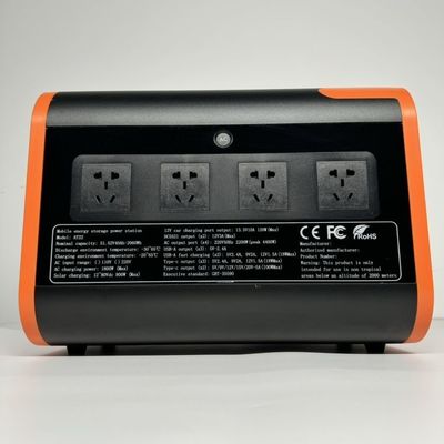 800 Вт Солнечный вход 2048wh2200wh Наружная электростанция с и Срок службы 2000 раз
