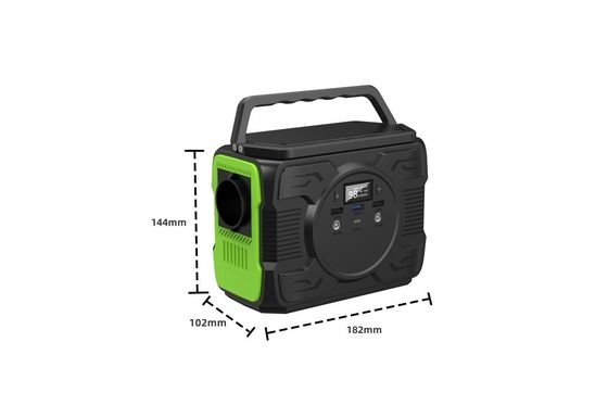 Лучшая электростанция для кемпинга 173wh 300W 200W солнечный генератор с тернарной литийной батареей