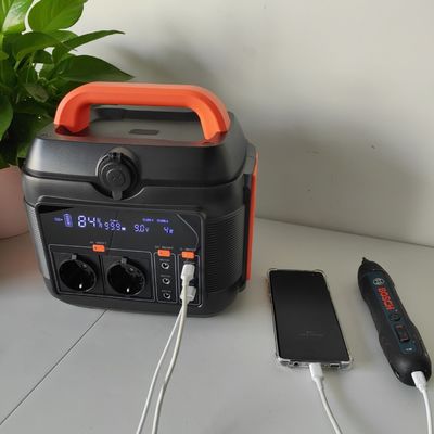 Выход переменного тока 220V 50Hz/110V 60Hz портативная электростанция 600W для мобильных чрезвычайных ситуаций