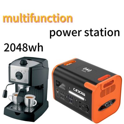 2200W/2048wh 40ah Внешняя приключенческая портативная электростанция с долговечным сроком службы