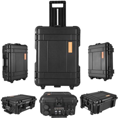 8000 Вт Пиковая мощность OEM ODM 140ah Внешний солнечный генератор Черная аварийная электростанция