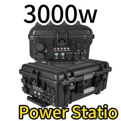 Выходная мощность 100-120В-3000W50Hz/60Hz Настраиваемая 3000wh 62.5ah Горячая портативная электростанция