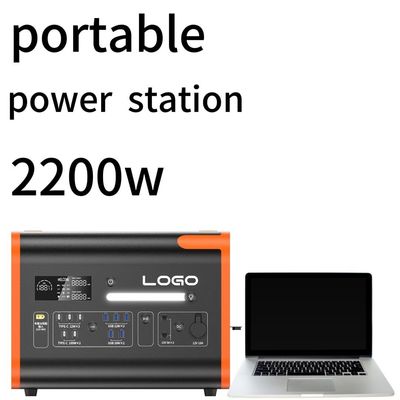 2200W110/220V Оранжевый с черным Тихий наружной домашней аварийной электростанции и долговечный