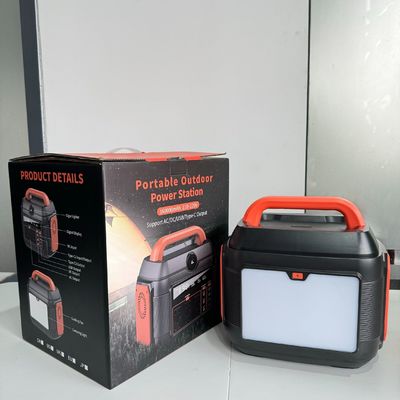 110V/220V Поддержка портативной электростанции с выходом 600W/1500W и выходом постоянного тока 12-13V 10A