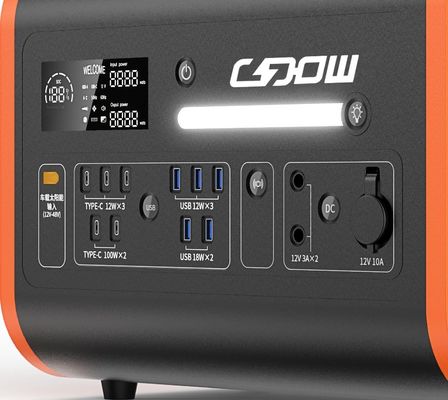 2200W 2048wh Солнечная электростанция/LiFePO4 портативная мобильная энергия/инвертор