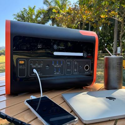 Длинный цикл жизни 40ah Литий-ионная батарея для 2200W/2400W наружного мобильного источника питания