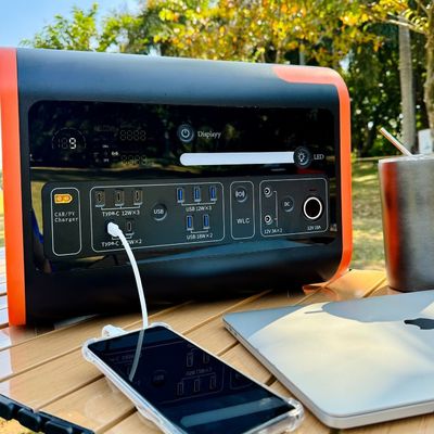 40ah/2200W зарядное устройство Встроенная литийная батарея Продолжительность жизни Po4 солнечный генератор электростанция