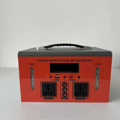 Выход USB и 12В постоянного тока Мобильная солнечная электростанция для кемпинга на открытом воздухе Выход 300W/500W